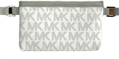 Michael Kors MK Logo Leather Belt Bag Slim Waist 